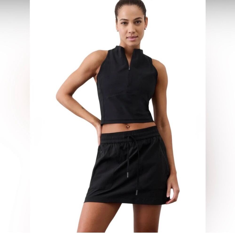 Athleta Skort Womens Small Trekkie North Mid Rise Athletic Hiking Camp Golf